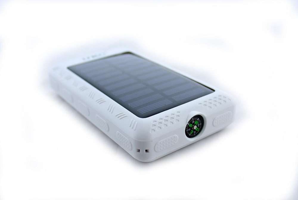 УМБ сонячне зарядний пристрій UKC Power Bank LED 33000 mAh