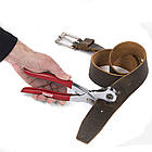 Револьверний дирокол пробійник для шкіри картону Kreator KRT614101, фото 2