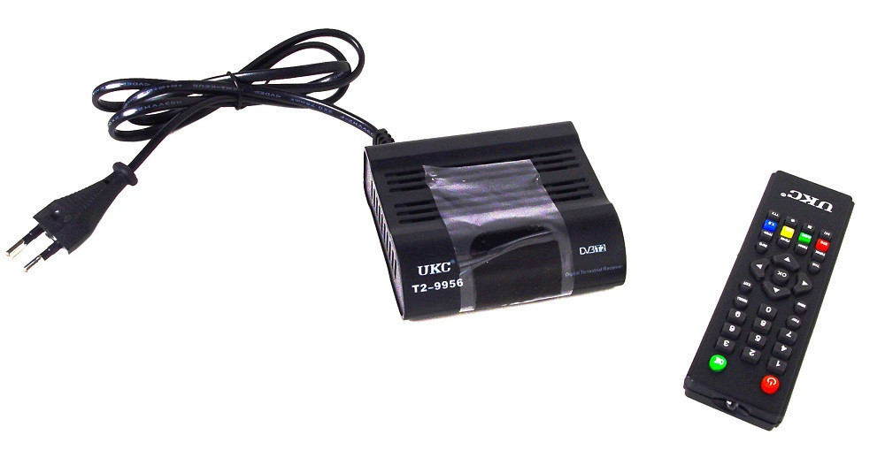Тюнер UKC DVB-T2 9956 с Wi-Fi