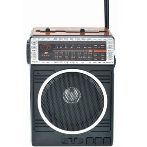 Радіоприймач колонка MP3 Golon RX-078 Wooden