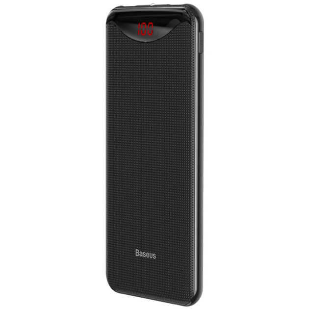 УМБ портативний зарядний Power Bank Baseus Gentleman 10000 mAh, чорне