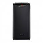 УМБ портативний зарядний Power Bank Baseus Gentleman 10000 mAh, чорне, фото 4