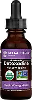 Global Healing Organic Nascent Iodine Liquid/Детоксадин, рідкий йод 30 мл. BX791, фото 4