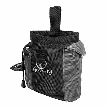 Сумка для дресирування та ласощів Trixie «Dog Activity Baggy» 13х10 см Чорна