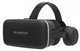 3D окуляри віртуальної реальності Shinecon VR SC-G04E, чорні