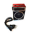Радіоприймач колонка MP3 Golon RX-078 Red, фото 7