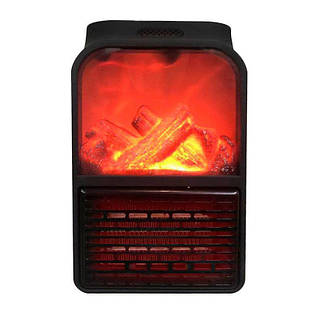 Електрообігрівач портативний Flame Heater 6730, з імітацією каміна