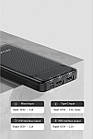 УМБ зарядний Power Bank Awei P6K 7659 20000 mah, чорний, фото 4