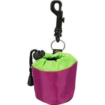 Пояс із сумками для дресирування та ласощів Trixie «Dog Activity Mini» 9х7 см Салатова