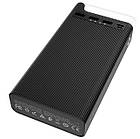 УМБ портативний зарядний Power Bank HOCO J62 30000 mAh, 3USB, Type-C, 2A, чорне, фото 3