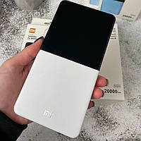 Павербанк Power Bank Xiaomi MI 2.1C 20000 mAh зовнішній акумулятор, повербанк 20000mAh Ксіомі з ліхтариком