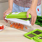 Овочерізка Multi-functional Vegetable Cutting Set, блакитна, фото 2