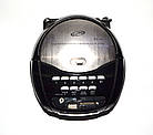 Бумбокс колонка караоке годинник MP3 Golon RX 686Q Black, фото 6