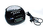 Бумбокс колонка караоке годинник MP3 Golon RX 686Q Black, фото 8
