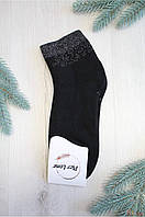 Носки махровые с завитушками для девочки р.35-40 (24-26(38-40) см.) Pier Lone