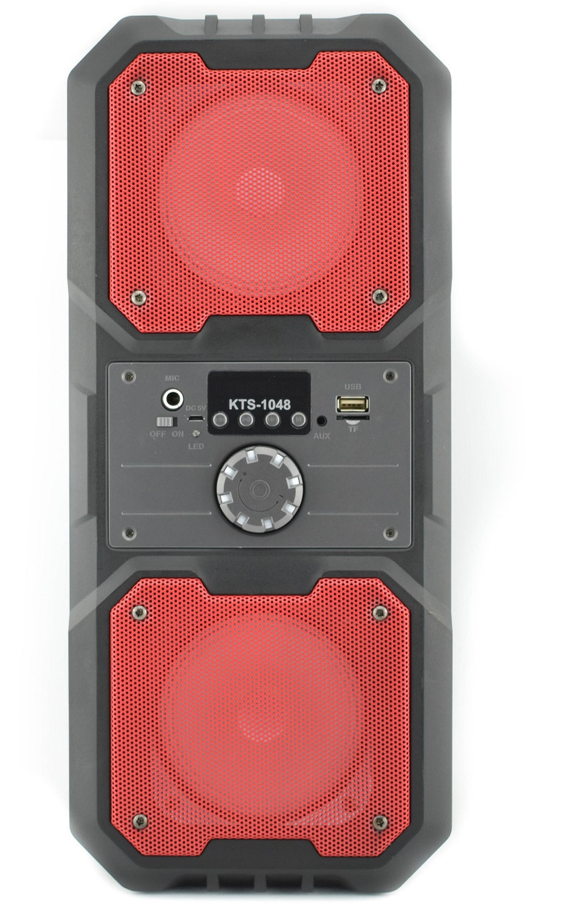 Портативна Bluetooth колонка KTS-1048, червона