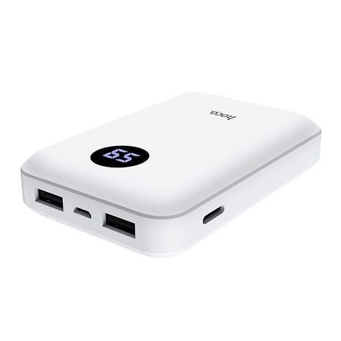 УМБ портативний зарядний пристрій Hoco BDY02 10000 mAh, біле