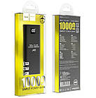 УМБ портативний зарядний Power Bank Hoco J46 10000 mAh, чорне, фото 8