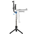 Тримач з кільцевим освітленням HOCO LV03, чорний, фото 2