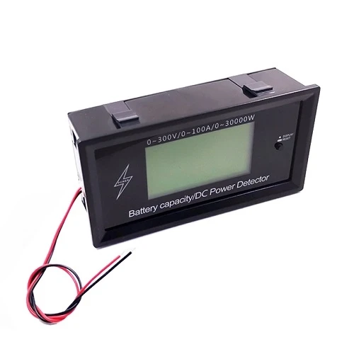 Цифровий энергометр BTB з Bluetooth 300В 100А DC, ватметр, амперметр, вольтметр