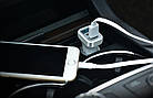 Адаптер автомобільний Hoco Z3 Fast, 2USB, 3.1 А, чорний, фото 4