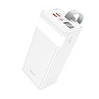 УМБ зарядний Power Bank HOCO J86 Powermaster з функцією настільної лампи 40000mAh, біле, фото 3