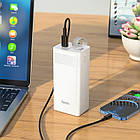 УМБ зарядний Power Bank HOCO J86 Powermaster з функцією настільної лампи 40000mAh, біле, фото 5