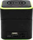 Портативна bluetooth Jaybally колонка MP3 FM BL-02 Green, фото 4