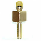 Караоке-мікрофон портативний YS-68, золотий, фото 9