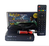 Satcom T507 Т2 HEVС цифровой эфирный DVB-T2 ресивер