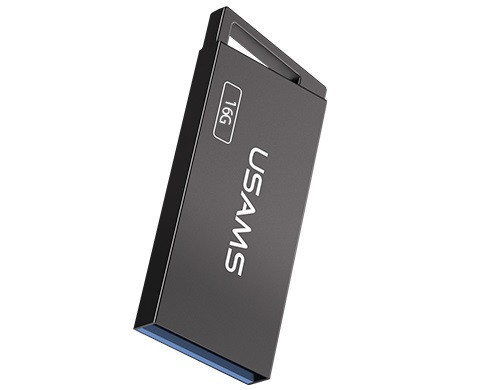 Флешка USAMS US-ZB205 USB3.0 High Speed Flash Drive 16GB, сіра