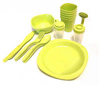 Набор посуды для пикника на 4 персоны плюс складной столик R81887