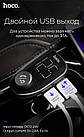 Адаптер автомобільний Hoco Е45 Bluetooth FM 2USB,3.1 A, MicroSD, чорний, фото 5