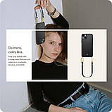 Чохол Spigen для iPhone 14 - Cyrill, Classic Charm Mag, з ремінцем, Чорний (ACS05492), фото 9