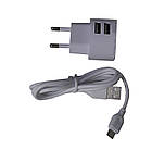 Адаптер мережевий KONI Strong з кабелем Micro USB KS73M, білий, фото 2