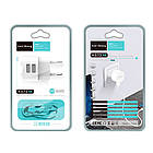 Адаптер мережевий KONI Strong з кабелем Micro USB KS73M, білий, фото 4