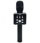 Караоке-мікрофон JOYROOM JR-MC3 з тримачем для телефону, чорний, фото 3