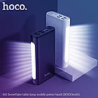 УМБ портативний зарядний Power Bank HOCO J60 30000 mAh, біле, фото 6