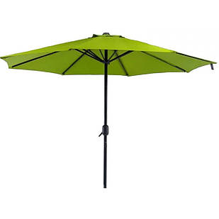 Зонт торговий антиветер Stenson MH-3841 2.7 м, зелений