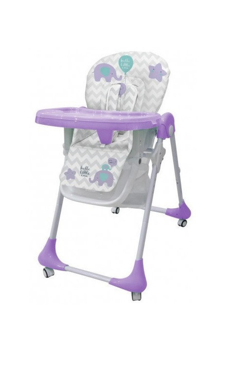 Стільчик для годування Bambi M 3233 Elephant, лавандовий