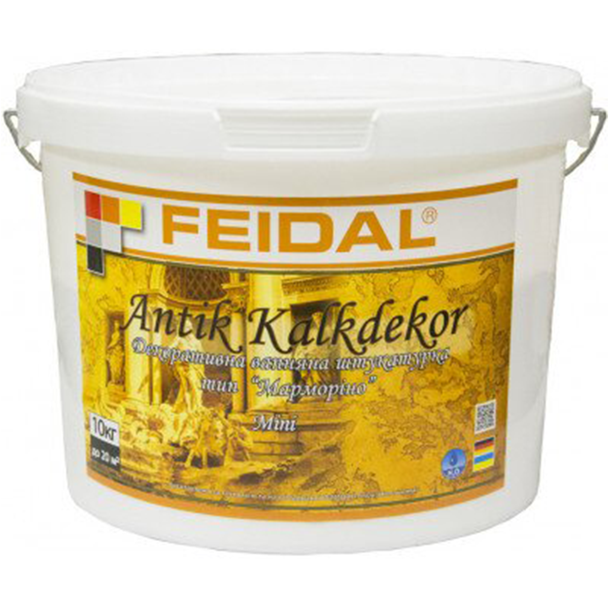 Вапняна декоративна штукатурка Feidal Antik Kalkdekor Mini 10кг, фото 1