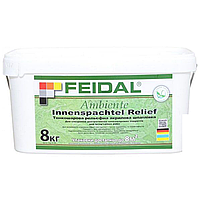 Рельефная акриловая шпаклевка Feidal Innenspachtel Relief 8кг