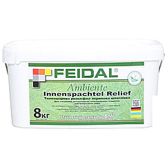 Рельєфна акрилова шпаклівка Feidal Innenspachtel Relief 8кг