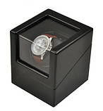 Оригінальна  скринька для годинника з автопідзаводом Тайммувер для 1-го годинника з дерева, фото 2