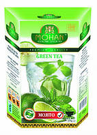 Зеленый крупнолистовой чай Mohan Green Tea Mojito (Мохан зеленый чай Мохито) 100г