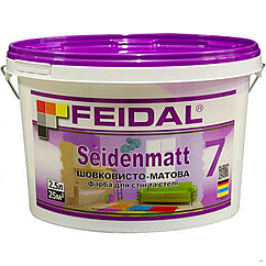 Фарба для стін та стелі Feidal Innenlatex Seidenmatt шовковисто-матова 2.5л