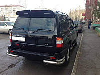 Спойлер козирок Toyota Land Cruiser 105 1998-2007 розпашонка 2 двері (ABS під фарбування)