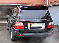 Спойлер козирок Toyota Land Cruiser 100 / Lexus LX 470 1998-2007 ABS пластик колір чорний