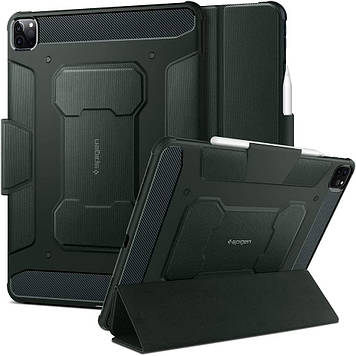 Чохол Spigen для iPad Pro 12.9" (2020/2018) - Rugged Armor PRO, Military Green (ACS01032)