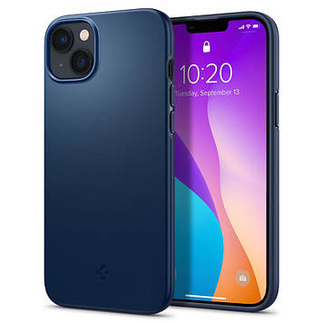 Чохол Spigen для iPhone 15 Plus / 14 Plus - Thin Fit, Navy Blue (ACS04775)